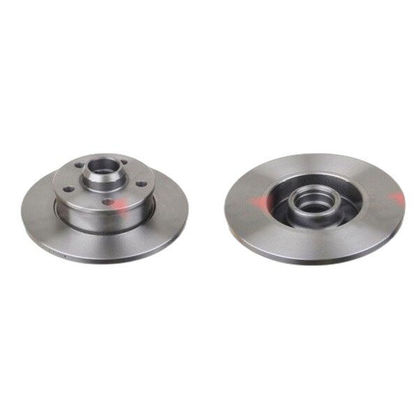 2 Bremsscheiben Hinterachse voll Ø 226 mm 10 mm FTE für u.a. VW GOLF