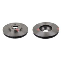 2 Bremsscheiben Vorderachse belüftet Ø 365 mm...
