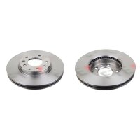 2 Bremsscheiben Vorderachse belüftet Ø 283 mm...