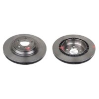 2 brake discs rear axle ventilated Ø 320 mm 24 mm...