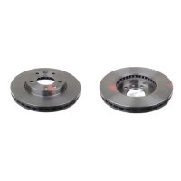 2 brake discs front axle ventilated Ø 274 mm 28 mm...