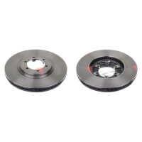 2 Bremsscheiben Vorderachse belüftet Ø 303 mm...