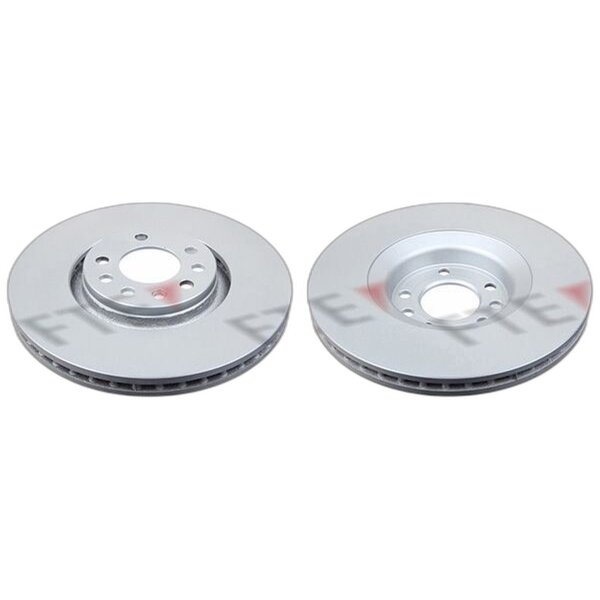 2 brake discs front axle ventilated Ø 321 mm 28 mm FTE for e.g. OPEL ASTRA