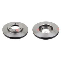 2 Bremsscheiben Vorderachse belüftet Ø 300 mm...