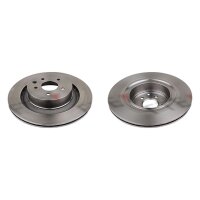 2 brake discs rear axle ventilated Ø 350 mm 20 mm...