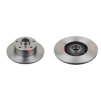 2 Bremsscheiben Hinterachse voll Ø 245 mm 10 mm...