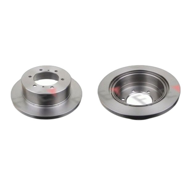 2 brake discs rear axle full Ø 315 mm 18 mm FTE for e.g. MITSUBISHI PAJERO