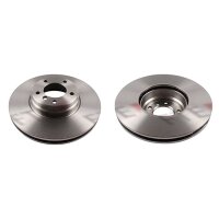 2 Bremsscheiben Vorderachse belüftet Ø 334 mm...