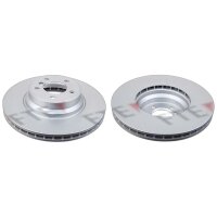 2 Bremsscheiben Vorderachse belüftet Ø 348 mm...