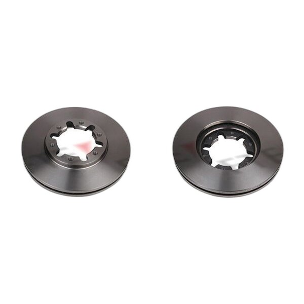 2 brake discs front axle ventilated Ø 306 mm 32 mm FTE for e.g. AUDI 80