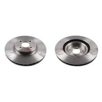 2 Bremsscheiben Vorderachse belüftet Ø 324 mm...