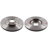 2 Bremsscheiben Vorderachse belüftet Ø 300 mm...