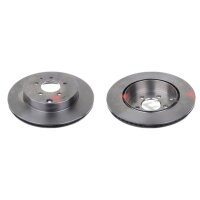 2 brake discs rear axle ventilated Ø 325 mm 18 mm...