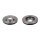 2 brake discs front axle ventilated Ø 296 mm 28 mm FTE for MAZDA CX-7