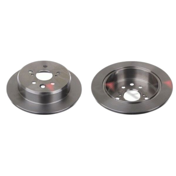 2 brake discs rear axle full Ø 291 mm 10 mm FTE for LEXUS IS Series