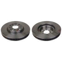 2 Bremsscheiben Vorderachse belüftet Ø 296 mm...