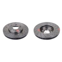 2 Bremsscheiben Vorderachse belüftet Ø 295 mm...