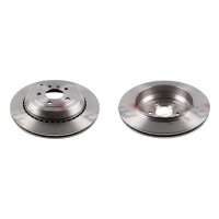 2 brake discs rear axle ventilated Ø 330 mm 22 mm...