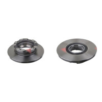 2 brake discs rear axle full Ø 280 mm 16 mm FTE...