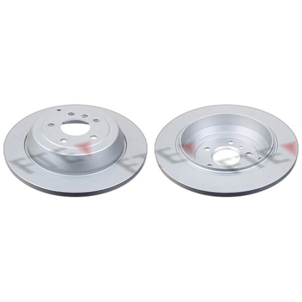 2 brake discs rear axle full Ø 330 mm 14 mm FTE for e.g. MB R-CLASS