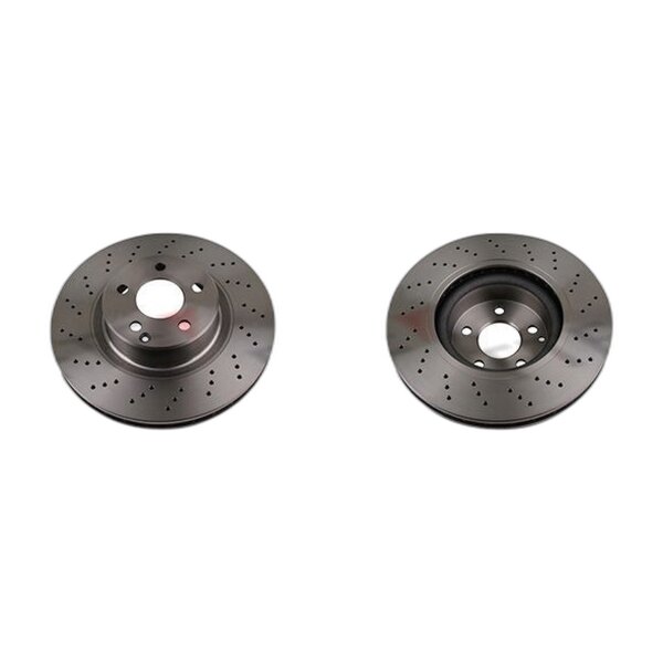 2 Bremsscheiben Vorderachse belüftet Ø 330 mm 32 mm FTE für u.a. MB S-KLASSE
