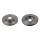 2 brake discs front axle ventilated Ø 330 mm 24 mm FTE for BMW X1 and others