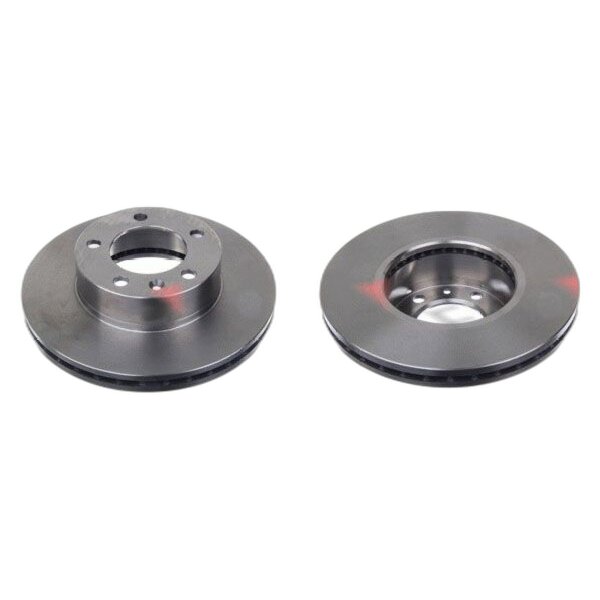 2 brake discs front axle ventilated Ø 305 mm 28 mm FTE for e.g. OPEL MOVANO