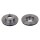 2 brake discs front axle ventilated Ø 305 mm 28 mm FTE for e.g. OPEL MOVANO