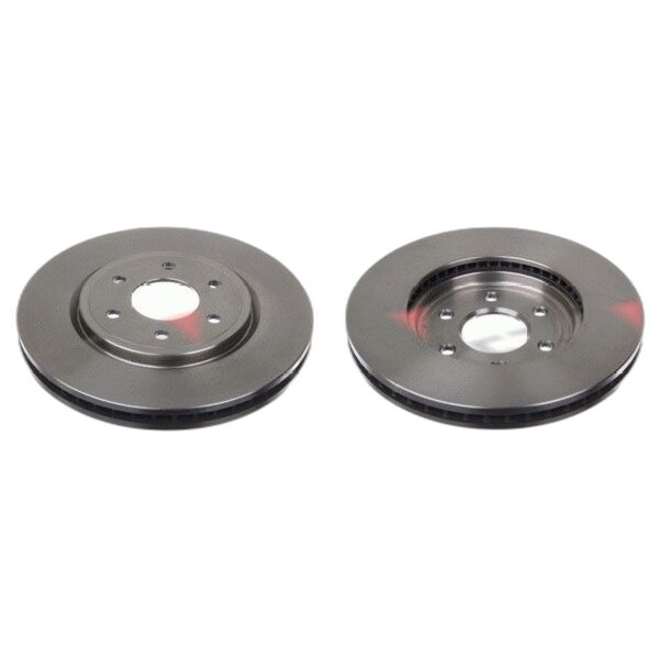 2 Bremsscheiben Vorderachse belüftet Ø 296 mm 28 mm FTE für u.a. NISSAN NAVARA