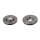 2 brake discs front axle ventilated Ø 300 mm 26 mm FTE for e.g. RENAULT LAGUNA