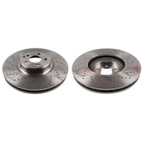 2 Bremsscheiben Vorderachse belüftet Ø 360 mm...