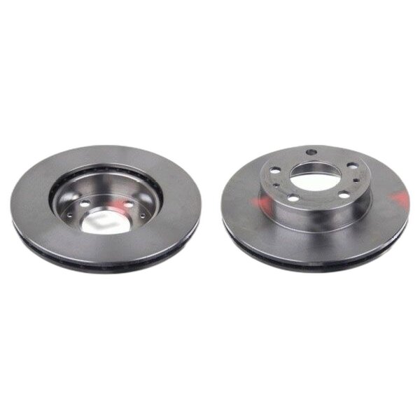 2 brake discs front axle ventilated Ø 300 mm 24 mm FTE for e.g. FIAT DUCATO