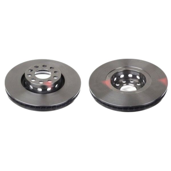 2 Bremsscheiben Vorderachse belüftet Ø 314 mm 30 mm FTE für u.a. AUDI A8