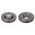 2 Bremsscheiben Vorderachse belüftet Ø 314 mm 30 mm FTE für u.a. AUDI A8