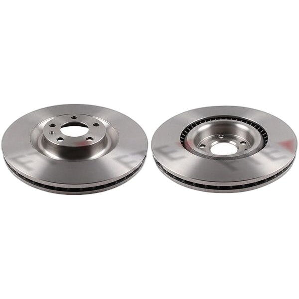 2 brake discs front axle ventilated Ø 345 mm 30 mm FTE for e.g. AUDI A4