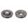 2 Bremsscheiben Vorderachse belüftet Ø 323 mm 30 mm FTE für u.a. AUDI A8