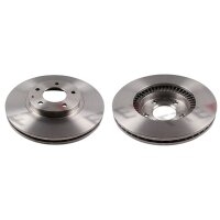 2 Bremsscheiben Vorderachse belüftet Ø 296 mm...