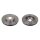 2 brake discs front axle ventilated Ø 330 mm 28 mm FTE for e.g. MB C-CLASS