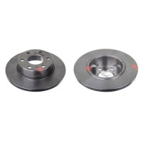 2 brake discs rear axle full Ø 296 mm 16 mm FTE...