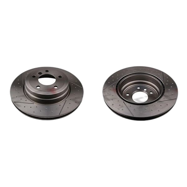 2 Bremsscheiben Hinterachse belüftet Ø 324 mm 22 mm FTE für u.a. BMW 3er