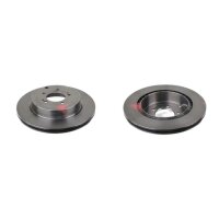 2 brake discs rear axle ventilated Ø 330 mm 22 mm...