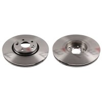 2 Bremsscheiben Vorderachse belüftet Ø 300 mm...