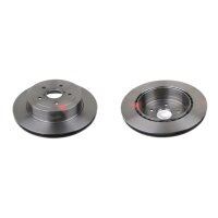 2 brake discs rear axle ventilated Ø 316 mm 20 mm...