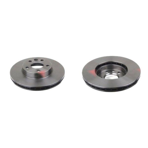 2 Bremsscheiben Vorderachse belüftet Ø 288 mm 25 mm FTE für u.a. VW SHARAN