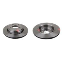 2 brake discs rear axle ventilated Ø 320 mm 20 mm...