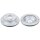 2 brake discs rear axle ventilated Ø 303 mm 20 mm FTE for e.g. OPEL ANTARA