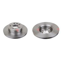 2 Bremsscheiben Vorderachse voll Ø 282 mm 18 mm...