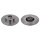 2 brake discs rear axle full Ø 270 mm 10 mm FTE for e.g. RENAULT MEGANE