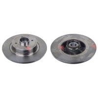 2 brake discs rear axle full Ø 274 mm 11 mm FTE...