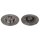 2 brake discs rear axle full Ø 300 mm 11 mm FTE for e.g. RENAULT LAGUNA